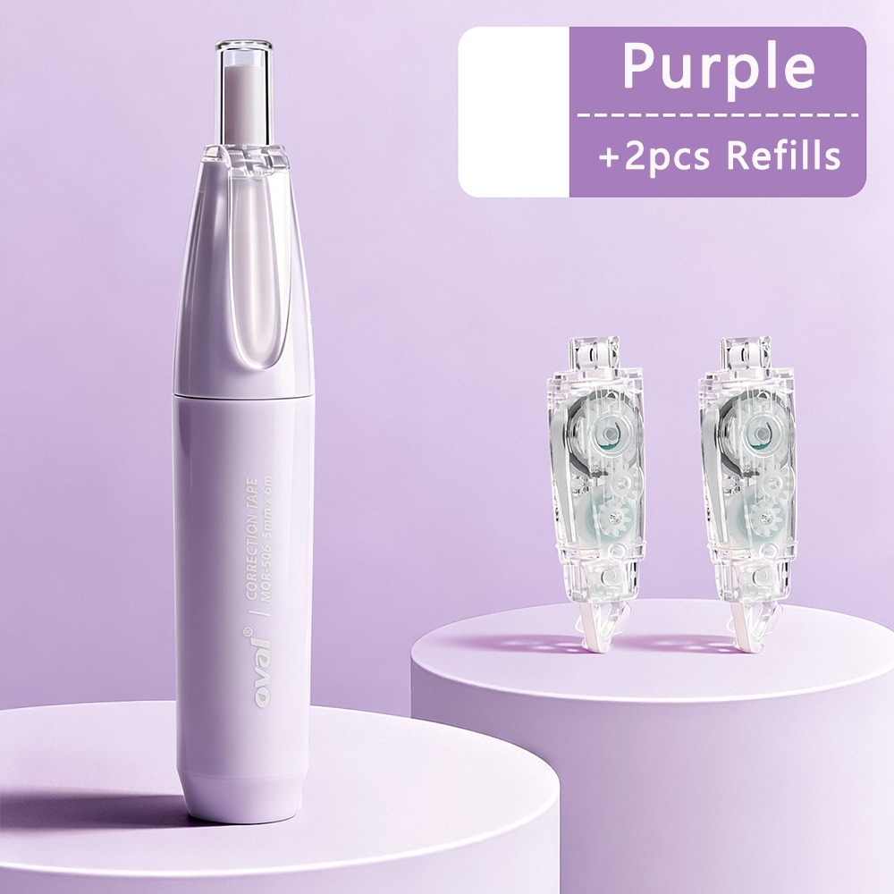 Correction Tape Roller - Multi-functional 360° Rotatable Tip Correction Tape