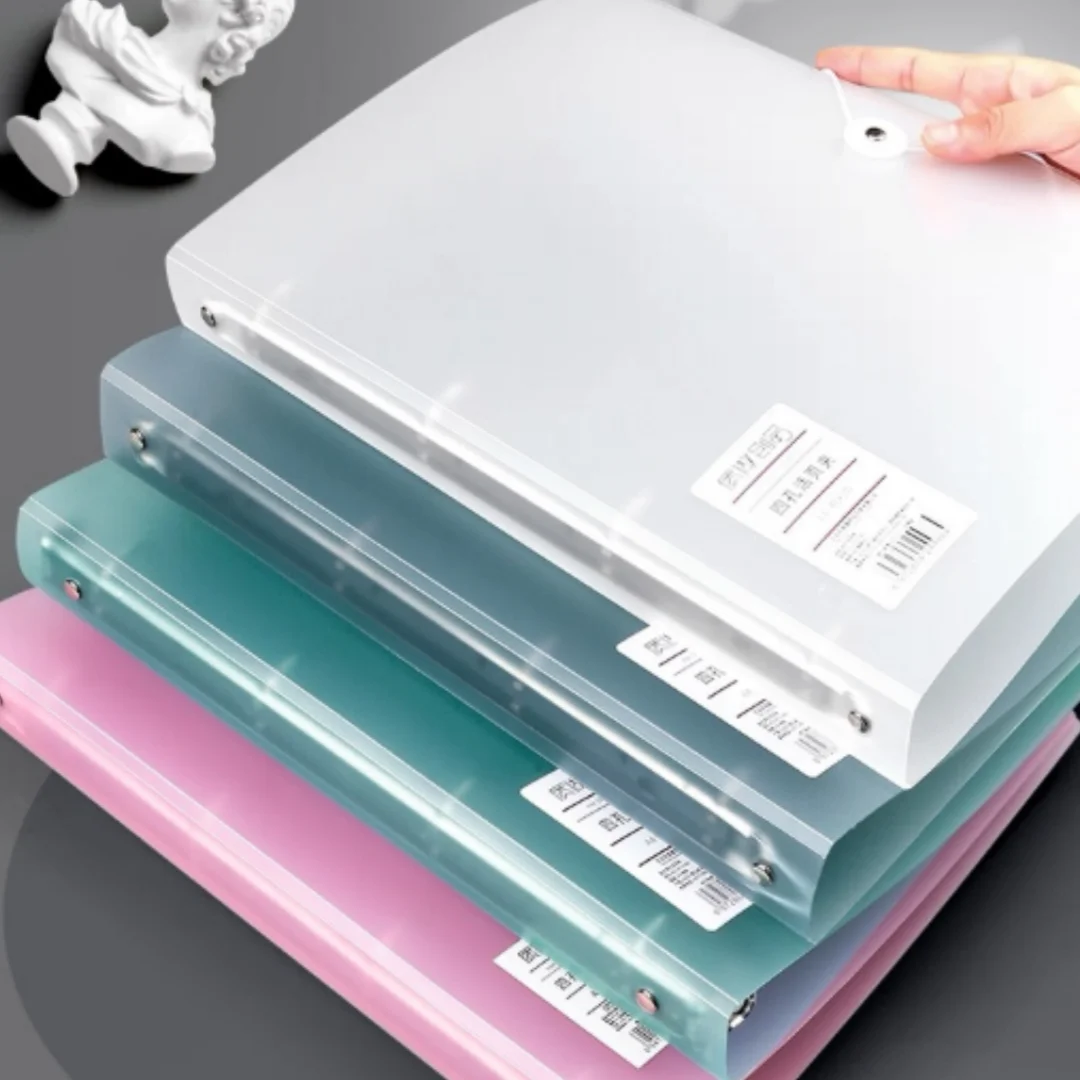 A4 File Folders D-type 4 Hole  - Binder Clip Assorted review and price