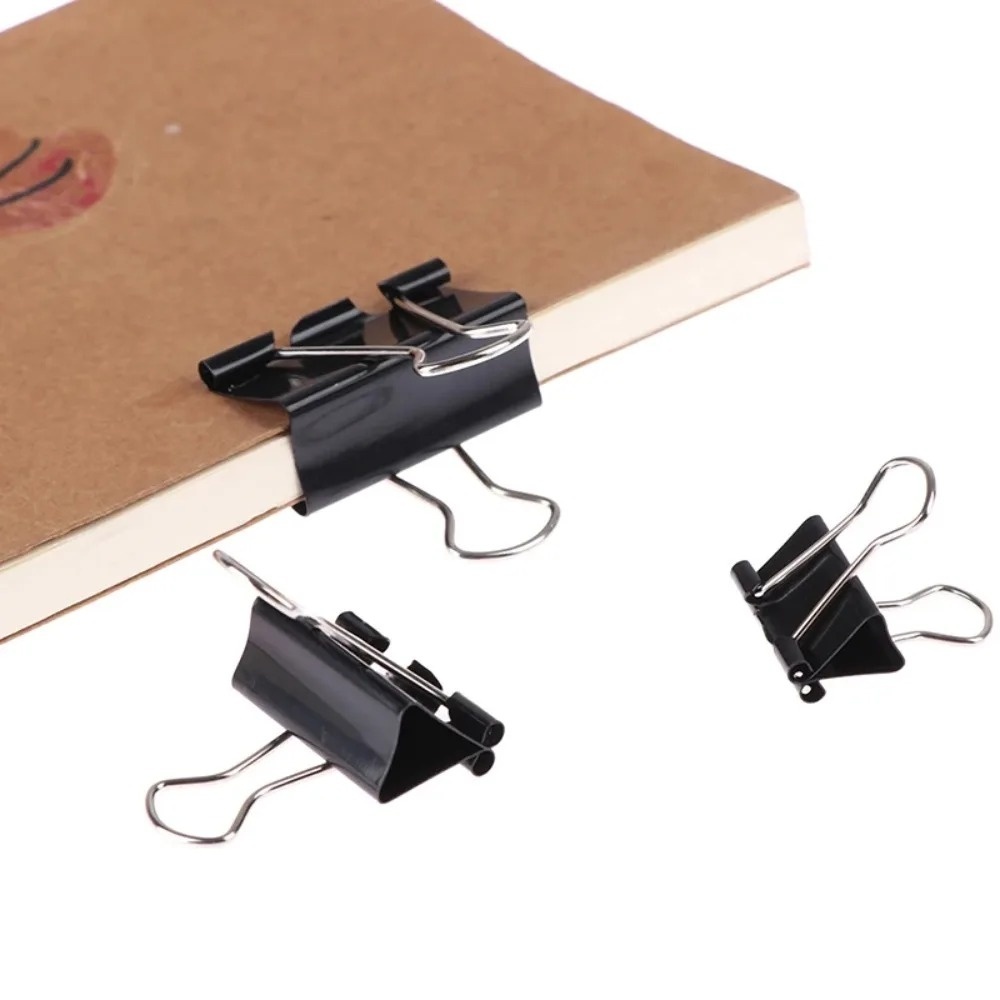 10Pcs Foldback Metal Binder Cl - Binder Clip Assorted review and price