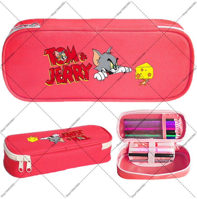 Tom and Jerry Cute Pencil Case - Stationery Supplier review and price