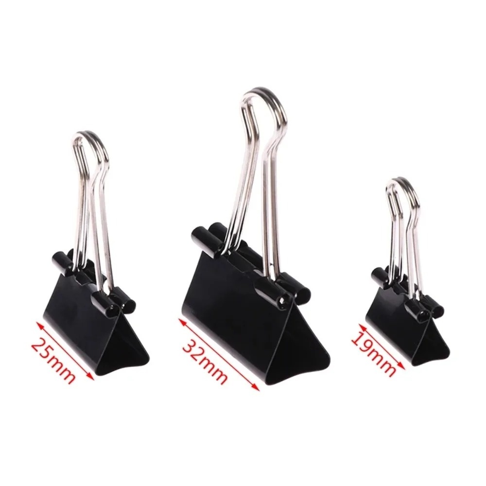 10 pieces Metal Paper Clip 19  - Binder Clip Assorted review and price
