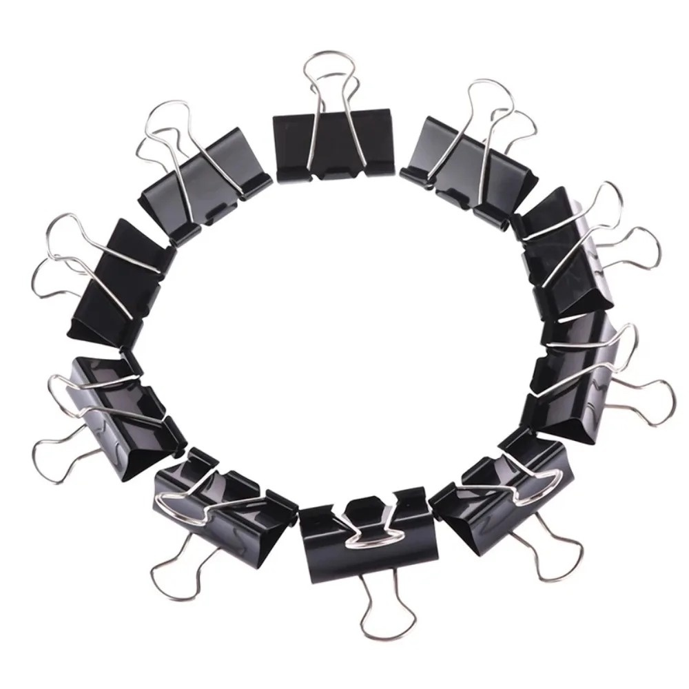 10 pieces Metal Paper Clip 19  - Binder Clip Assorted review and price